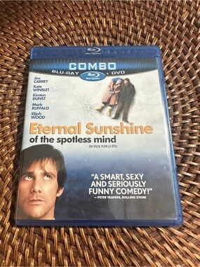 Eternal Sunshine of the Spotless Mind Blu-ray + DVD Combo - Blue Case